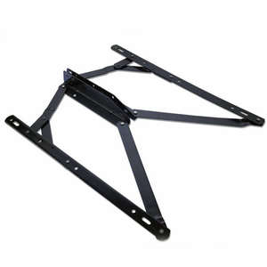 Mesa de Centro/Sofá Multifuncional de Hierro Ajustable Directo de Fábrica, Duradera, Plegable, con Reposabrazos y Bisagras Elevables, Fácil Instalación para el Hogar - Product Image 1