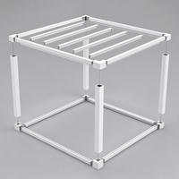 Kit de véranda moderne en aluminium MEIXIN avec toit en verre trempé double, pergola imperméable pour villa, entrepôt, jardin, patio
