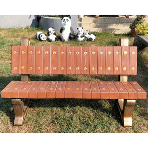 Futian Chất lượng cao bên ngoài Công viên trang trí nhựa bê tông Bàn và ghế khuôn bê tông nhựa băng ghế dự bị khuôn mẫu - Product Image 6