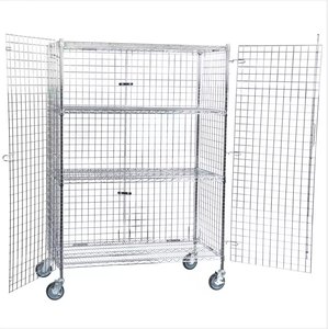 Gegalvaniseerde opvouwbare palletkooi, corrosiebestendig, hoge capaciteit, ruimtebesparende industriële opbergbox voor magazijn - Product Image 5