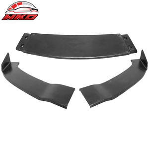 Compatible con Chrysler 300 11-14, 3 piezas, alerón inferior del parachoques delantero estilo IKON - Accesorio exterior de PU de alta calidad - Product Image 6