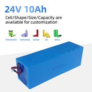 高サイクル寿命10Ahリチウムイオン<span class=keywords><strong>24V</strong></span>バッテリーパック（電動自転車用）18650高性能リチウムイオン電池 - Product Image 2