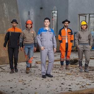 Mùa đông ngoài trời bảo hộ lao động Áo Khoác Nam làm việc đồng phục, an toàn làm việc quần áo đồng phục - Product Image 5