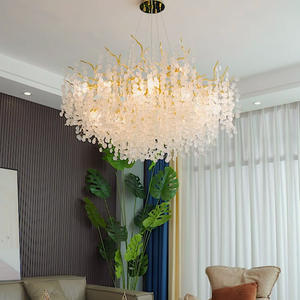厂价现代法国别墅酒店水晶吊灯餐厅豪华厨房岛灯具吊灯水晶灯 - Product Image 3