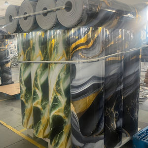 <span class=keywords><strong>Pannelli</strong></span> murali in PVC scanalato effetto marmo per decorazione d'interni - Product Image 5