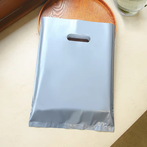 Custom Logo Printed Shopping <strong>Bag</strong> Boutique Clothing Packing <strong>Bag</strong> LDPE <strong>Handle</strong> Waterproof <strong>Plastic</strong> Carry Die Cut <strong>Bags</strong> - Product Image 3