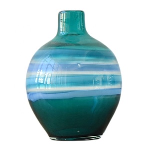 Groothandel Handgeblazen Goedkope Elegant <span class=keywords><strong>Murano</strong></span> Trompet Bloem Glazen Vaas Voor Home Decor
