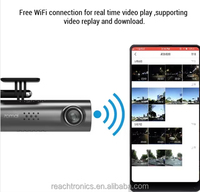 2024 70mai voiture Dash Cam voiture DVR avant intérieur arrière Dashcam enregistreur Original 1s D06 LCD HD 1080P Mini sans fil Abarth 5v 500