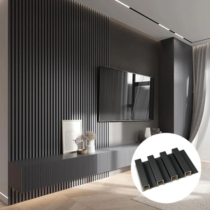 Nhà Máy Giá WPC Panel Tường Nội Thất không thấm nước Gỗ nhựa composite cho phòng khách/phòng ngủ - Product Image 1