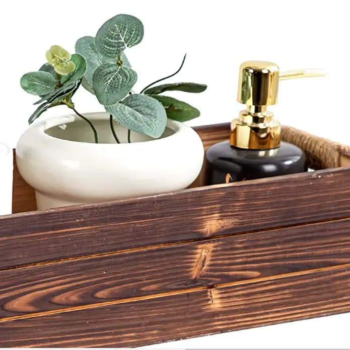 The Best Selling Wooden Boxes Vintage Brown Decorative Storage Box Customized Household Storage Box