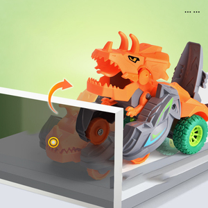 Jouets de <span class=keywords><strong>voiture</strong></span> transformables en dinosaure, chariot de déformation, <span class=keywords><strong>voiture</strong></span> de dinosaure à glisse inertielle, <span class=keywords><strong>jouet</strong></span> de transformation automatique, cadeaux incroyables pour les garçons, <span class=keywords><strong>jouet</strong></span> pour enfants - Product Image 3