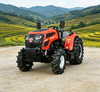 Tracteurs compacts de type mini-tracteur Kubota 4x4 à petites roues pour l'agriculture, tracteurs multifonctionnels