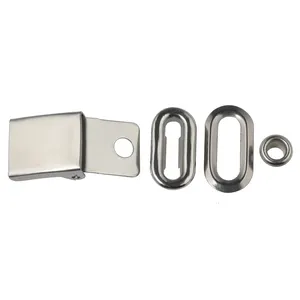 Yynk <span class=keywords><strong>Cap</strong></span> Khóa Trở Lại Dây Đeo Vành Đai Điều Chỉnh Băng Hat Khóa Logo Kim Loại Trực Tiếp Nhà Máy Bán Buôn Tùy Chỉnh Brass Vuông Sử Dụng Giày - Product Image 3