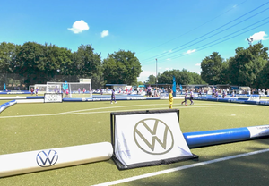 Terrain de football gonflable à double colonne pour 3v3, 5v5, 7v7, idéal pour la rue - Grande Vente - Product Image 4