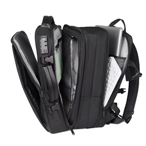 Mochila de Viaje Expandible Impermeable de Lujo de 40l con Protección Antirrobo <span class=keywords><strong>para</strong></span> Portátil, <span class=keywords><strong>para</strong></span> Mujeres y Hombres, <span class=keywords><strong>para</strong></span> Trabajo y Negocios, con Candado - Product Image 2