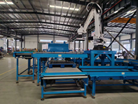 Paletizador Robótico Automático para Cajas y Cubetas de Plástico, Línea de Producción de Paletización, Brazo Robótico de Alta Eficiencia