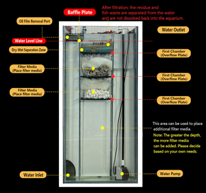 Acquario in vetro ultrachiaro personalizzato 500–1000L con sistema di filtrazione intelligente per casa e commerciale - Product Image 6