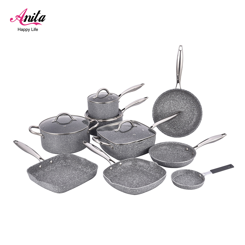 grey Cookware Set