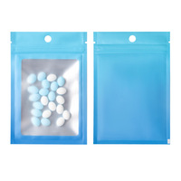 Emballage en plastique laminé en aluminium étanche personnalisé, sachets anti-odeurs, petits sachets à fermeture éclair pour thé, pochette en plastique