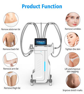 셀룰라이트 감소를 위한 40k 캐비테이션 및 림프 배수 기능을 갖춘 RF 진공 롤러 바디 컨투어링 머신 - Product Image 2