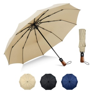 Wholesale Custom Mini Fully-<b>Automatic</b> 8 Ribs Three-Folding Capsule <b>Umbrella</b> Modern Design UV Protection Strong Sunny Kinte - Product Image 3