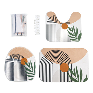 Cortina <span class=keywords><strong>de</strong></span> Ducha y Alfombrillas <span class=keywords><strong>de</strong></span> <span class=keywords><strong>Baño</strong></span> Modernas <span class=keywords><strong>de</strong></span> Lujo al por Mayor, Material <span class=keywords><strong>de</strong></span> Poliéster, Tamaño Personalizable, Marca Mellon - Product Image 4