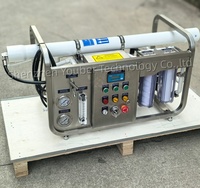 Dessalinisateur d'eau de mer portable 1500 LPD, machine RO YB-SWRO1500-3, système d'eau potable pour yacht, bateau, île