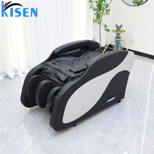 KISEN High-Class Intelligent Massage Shampoo Head Spa <b>Bed</b> Luxury Electric Massage Shampoo Chair High <b>End</b> Hair Washing Basin - Product Image 2