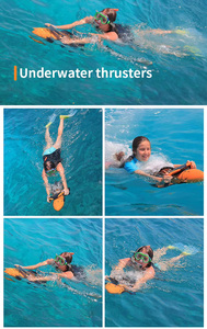 Scooter sous-marin électrique de plongée technique portable 300W Jet ski de sauvetage maritime Mini pour enfants Vitesse de 4,8 km/h Autonomie de 40 à 60 minutes - Product Image 6