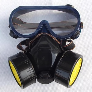 Best Care SP-01 Reusable Full Face Silicone <strong>Gas</strong> <strong>Mask</strong> Dustproof Smokeproof Breathable <strong>2</strong>-Layer Protective Cover Oxygen <strong>Respirator</strong> - Product Image 1