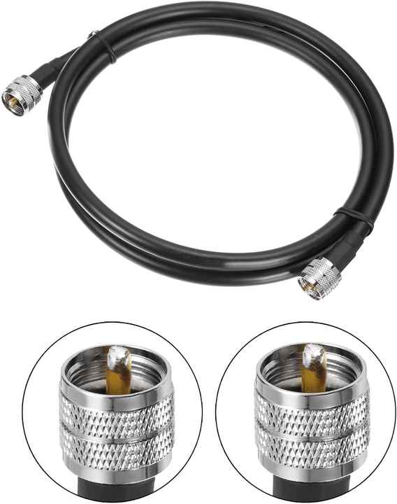 Times Microwave 12 Feet LMR240 Coax Cable With Pl259 UHF Male To UHF Male Coaxial Cable Connectors 50 Ohm For Flexible Heavy Duty Outdoor Ultra Low - View #8