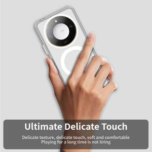 <span class=keywords><strong>Per</strong></span> <span class=keywords><strong>Honor</strong></span> Magic7 <span class=keywords><strong>lite</strong></span> X9C X7C X5C calamita <span class=keywords><strong>per</strong></span> telefono caramella custodia colorata pelle opaca trasparente Anti-impronta digitale - Product Image 4