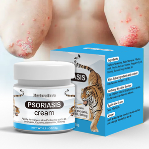 Crema para la psoriasis para el suministro de atención médica, alivio efectivo de la picazón, reparación del enrojecimiento, tratamiento de Tinea Manus Pedis, ungüento para la picazón - Product Image 2