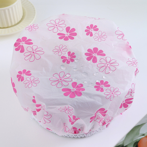Vente en gros <span class=keywords><strong>de</strong></span> grands bonnets <span class=keywords><strong>de</strong></span> douche réutilisables pour femmes et filles, avec motifs floraux fantaisie, imperméables, couvre-cheveux, bonnets <span class=keywords><strong>de</strong></span> cuisine et <span class=keywords><strong>de</strong></span> <span class=keywords><strong>bain</strong></span> - Product Image 3