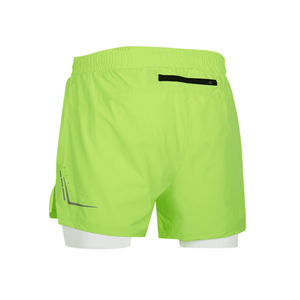 Short 2 en 1 pour hommes résistant aux odeurs haute performance pour les exercices à domicile avec coutures anti-frottements - Product Image 2