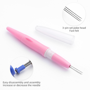 JP yüksek kalite Diy yün keçe pilot kalem yün keçe Poke eğlenceli araçları 3-needles nakış yumruk pilot kalem - Product Image 3