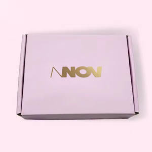 環境にやさしいカスタムロゴプリント段ボール紙メーラー卸売ヒジャーブ包装箱靴下毛皮用ギフト配送 - Product Image 6