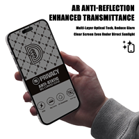 NOTHING Mobiele Telefoons Golden Diamond 2.5D Waterdicht HD Helder Anti-reflectie Anti-explosie Anti-spionage 9H Gehard Glas 0,33 mm dik