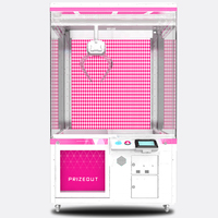 Arcade Luxury OFO Big Claw Catcher Machine Four-directional Joysticks Claw Crane Catcher 3 Hooks Coin Operated Catcher