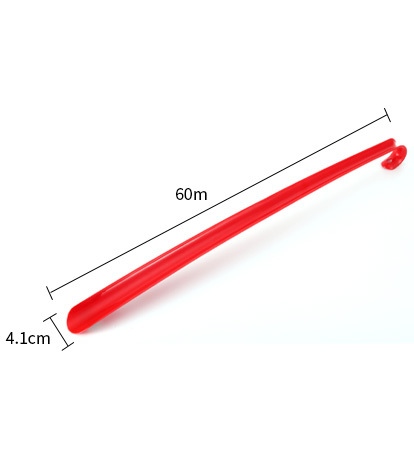 Plastic Shoe Horn Durable Colorful Shoe Horn with Long Handle Customized Logo