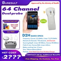 Suresult BMV Veterinary: MT-256 nouveau Doppler couleur à ultrasons sans fil