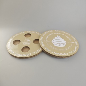 Sunshie High Quality Birthday Cake <b>Drum</b> Board Round Silver 12 Inch Cake Base Cake Board - Product Image 1