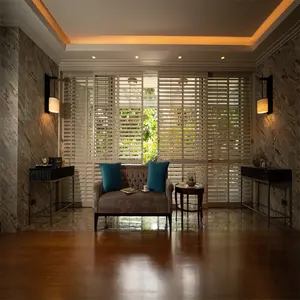 popular paulownia basswood plantation shutter for window available retail or wholesale factory price