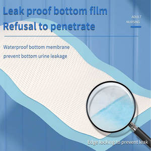 2024 Trendibaby XL Underpads Fabricant En Gros Portable Pliant Jetable Couches Matelas À Langer Étanche Bébé Urine Pads - Product Image 6