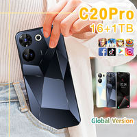 2023 nuevo teléfono inteligente C20 Pro 512G 7,3 pulgadas Teléfonos móviles inteligentes originales Android teléfono celular bajo precio teléfono