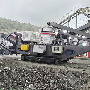 Station de concassage et de criblage mobile de type chenillé stable avec commande à distance - Product Image 1