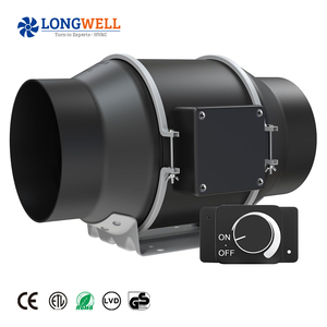 LONGWELL CE Rohs Silent 4 ''EC Inline-Kanal ventilator Auspuff Home Duct Ventilator für Badezimmer Küche Keller Hydro ponik - Product Image 1