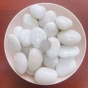 Galets blancs <span class=keywords><strong>en</strong></span> forme de flocons de neige ShengPing, petits galets pour la plantation de succulentes, surface de jardinage, aménagement paysager de cour, aquarium, <span class=keywords><strong>piscine</strong></span>, pierre de pluie - Product Image 4