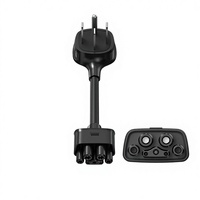 Câble adaptateur Tesla 14-50 standard US, conducteur en cuivre, gaine en polyéthylène écologique, chargeur embarqué 250V30A