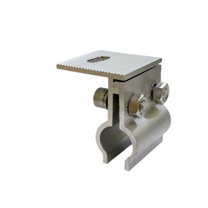 Clip en O en alliage d'aluminium pour l'industrie de l'aluminium, type épais, anodisé, pour fixation solaire sur toiture en tuiles d'acier colorées - Product Image 1